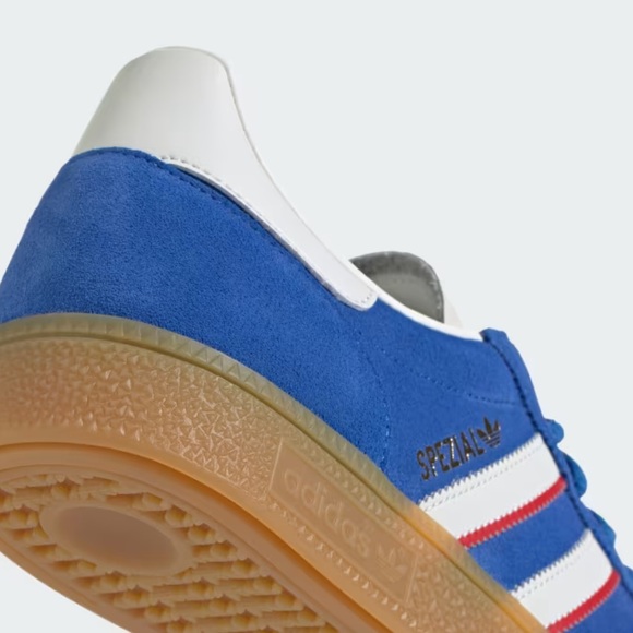 NWT Adidas Handball Spezial Shoes Blue / Cloud White / Better Scarlet Womens 5.5 - Picture 8 of 10